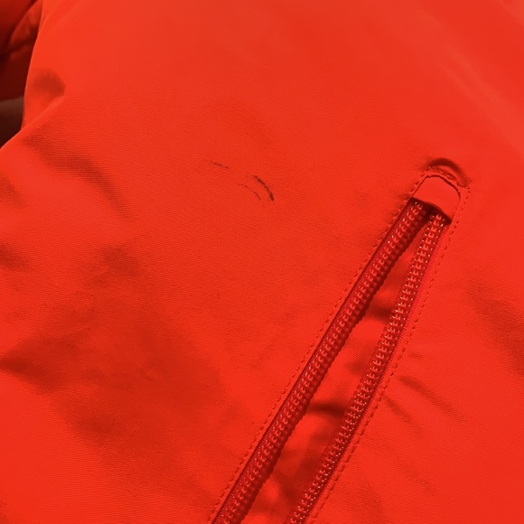 Women’s Land’s End zipper orange winter jacket - Picture 8 of 8